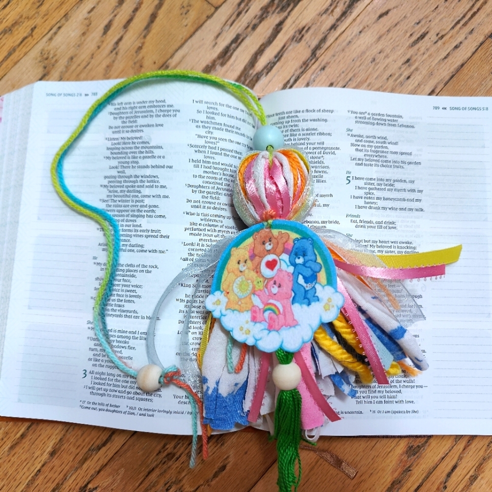 Carebears Bible Tassel Bookmark